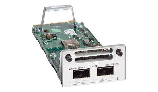 Cisco 2-Ports 40GbE QSFP+ Network Module for Catalyst 9300 Series
