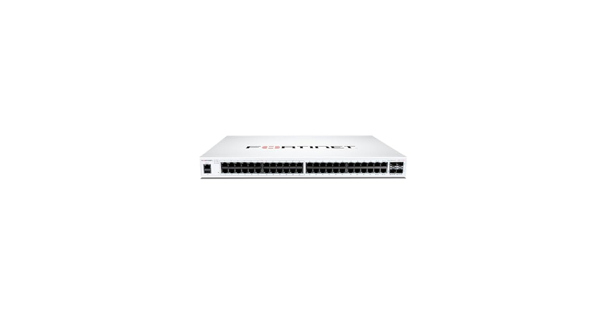 Fortinet FortiSwitch 48-Ports 1000Base-T PoE + 4-Ports SFP+ 1U L2 Managed Ethernet Switch