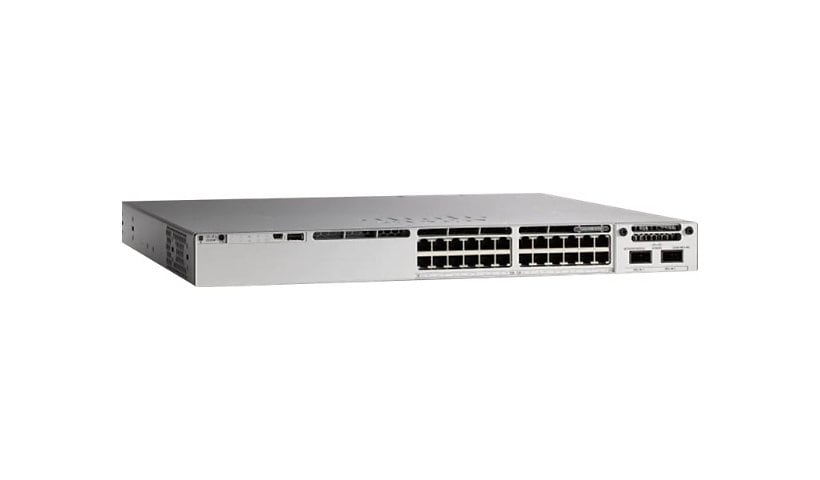 Cisco Catalyst 9300 - Network Advantage - switch - 24 ports - managed - rack - mountable - Tech - Hardware - storeCiscoC9300 - 24P - ACisco Catalyst 9300 - Network Advantage - switch - 24 ports - managed - rack - mountable