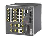 Cisco 16-Ports RJ-45 USB 10/100Base-TX Manageable Layer2 Desktop and Rail-Mountable Ethernet Network Switch