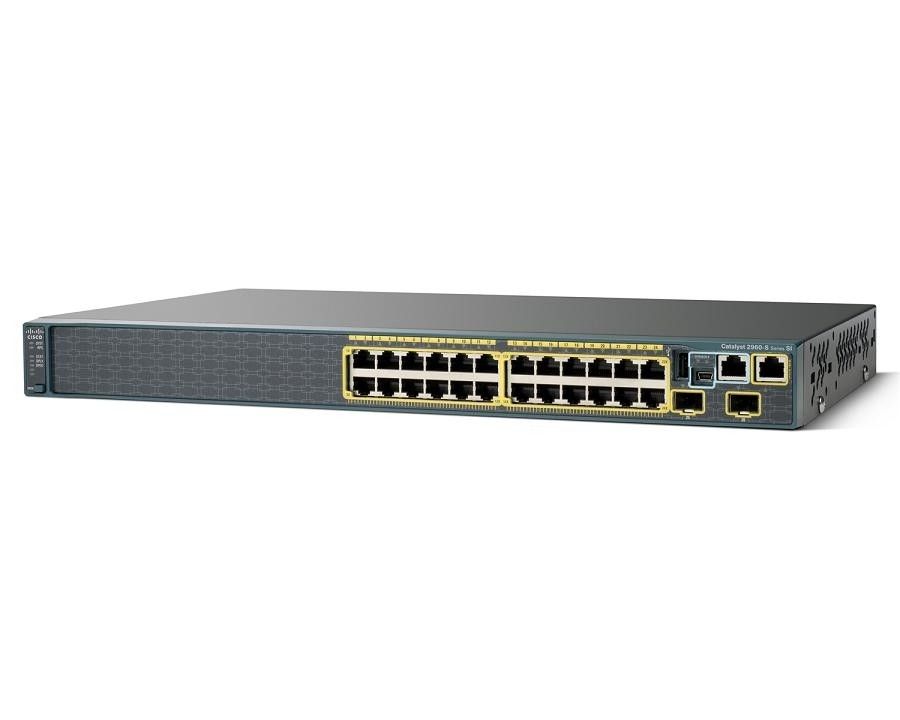 Cisco 4-Ports RJ-45 10/100Base-TX USB Manageable Layer2 Desktop & Rail-Mountable Switch